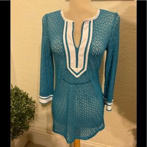 COVER 2 COVER beauty Bikini coverup  lace XS